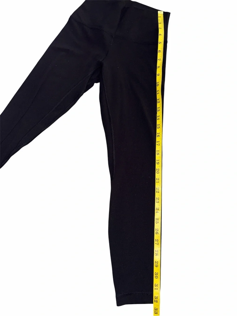lululemon athletica Black Aligh High Rise Leggings Size 6